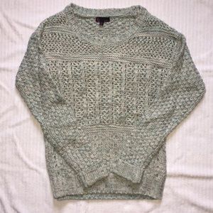 T/O Knit Sweater